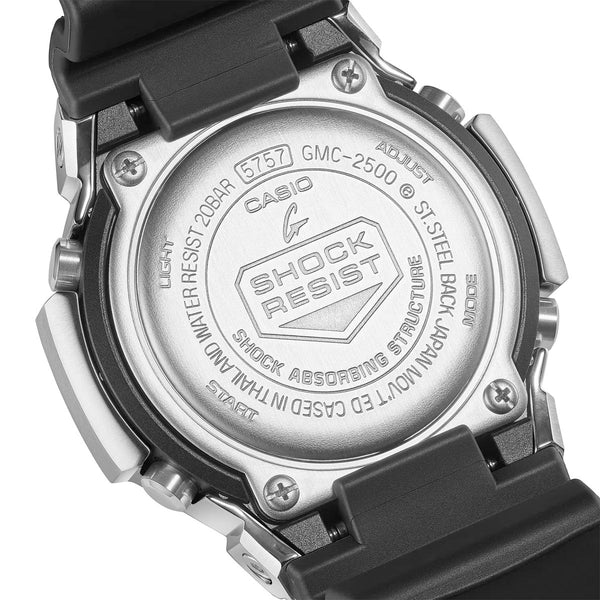 G-Shock 2500 Analog Silver Watch Back Case