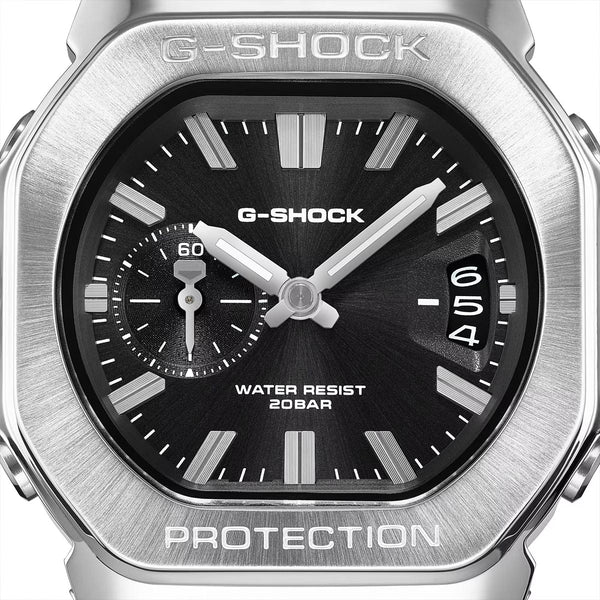G-Shock 2500 Analog Silver Black GMC-2500D-1A