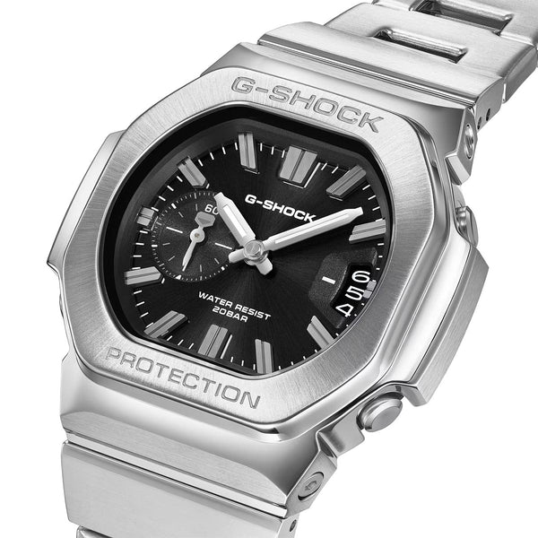 G-Shock 2500 Analog Silver Black GMC2500D-1A
