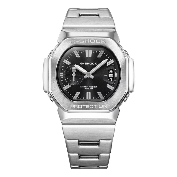 G-Shock 2500 Analog Silver Black GMC-2500D-1A