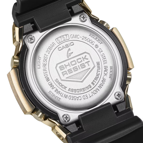 G-Shock 2500 Analog Gold Watch Case Back
