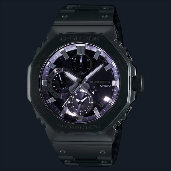 G-Shock Full Metal Chronograph Silver Watch GMC-B2100ADS-1A Backlight
