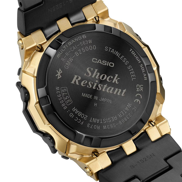 G-Shock Full Metal Black Gold GMW-BZ5000BD-1 Caseback
