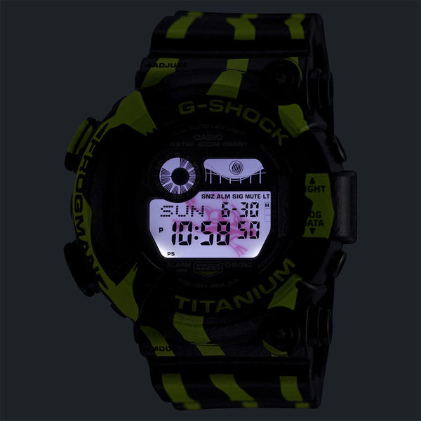 G-Shock Frogman Poison Dart Frog GW-8200TPF-1 Backlight