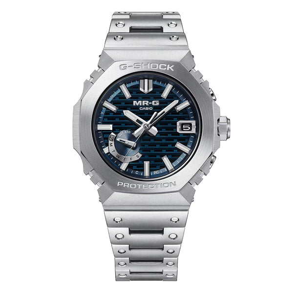 G-Shock MR-G Silver Blue Watch MRGB2100D-2A