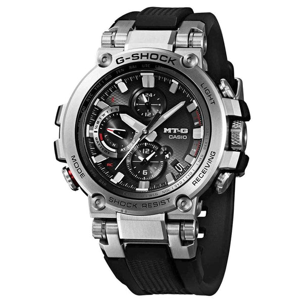 G-Shock MT-G Silver Black Watch MTG-B1000-1A