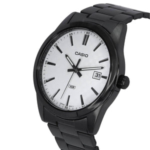 Casio Analog Black White Watch MTP-VD03B-7A