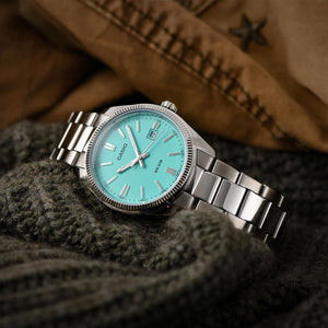 Casio Vintage Tiffany Blue Watch MTP1302PD-2A2