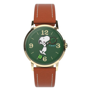 Timex Marlin Snoopy Tennis Hand-Wound Watch TW2V88800