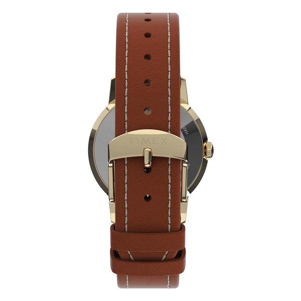 Timex Marlin Snoopy Tennis Hand-Wound Watch Leather Strap