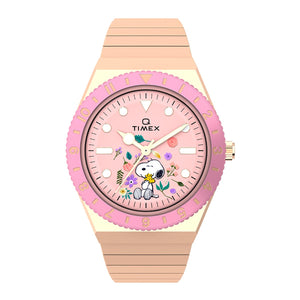 Timex Q Peanuts In Bloom TW2W83800