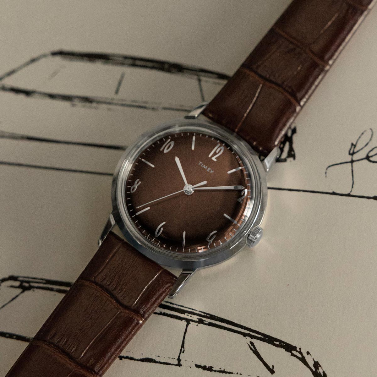 Marlin Reissue Timex Marlin Canada Timex Marlin Hand-Wound 34mm