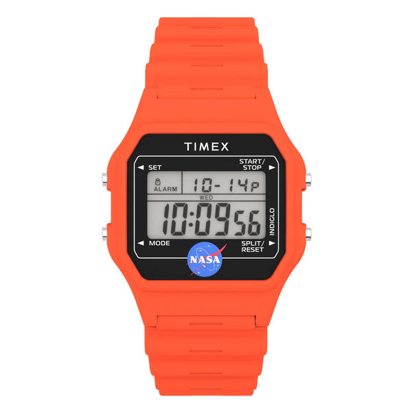 Timex x NASA Artemis Digital Watch Orange TW2Y13300