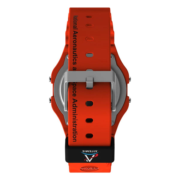 Timex x NASA Artemis Digital Watch Orange Band
