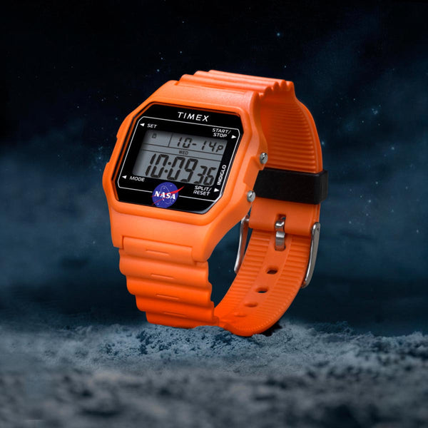 Timex x NASA Artemis Digital Watch Orange TW2Y13300