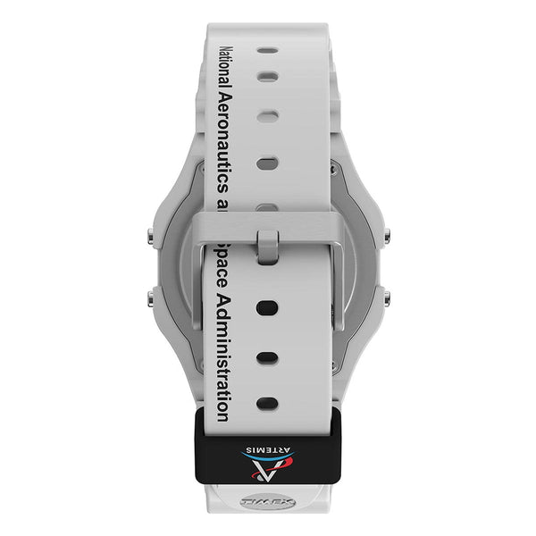 Timex x NASA Artemis Digital White Watch Band