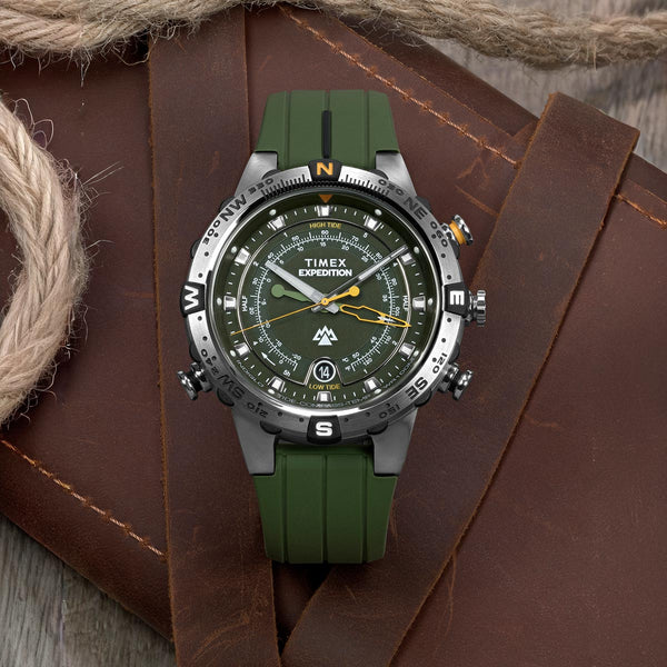 Timex Expedition Tide-Temp-Compass Green TW2Y14400