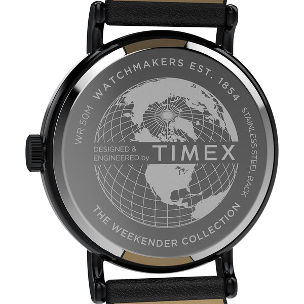 Timex Wednesday Day Of The Dead Watch Caseback