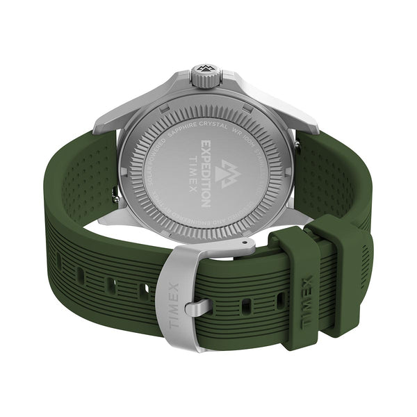 Timex Expedition Field Post Solar Caseback  & Green Strap