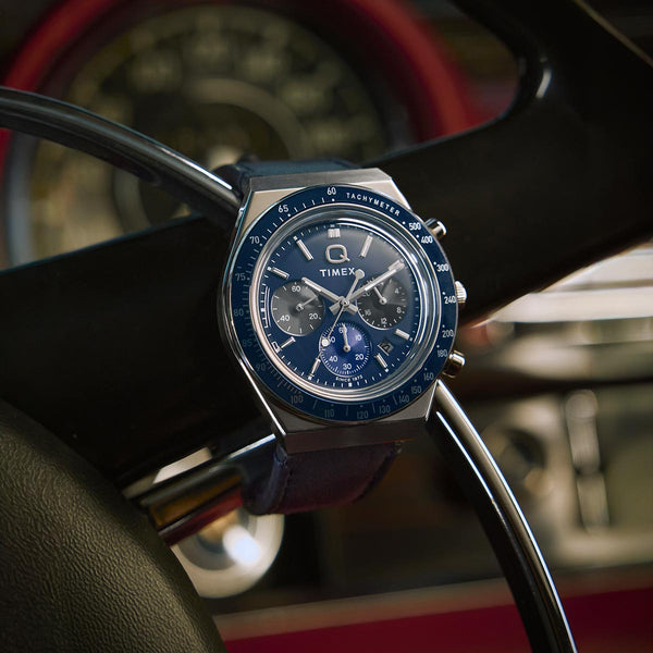 Timex Q Chronograph 40mm TW2Y36100
