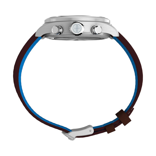 Timex x Pan Am Waterbury Chronograph Side