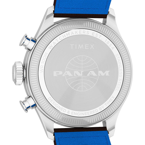 Timex x Pan Am Waterbury Chronograph Caseback