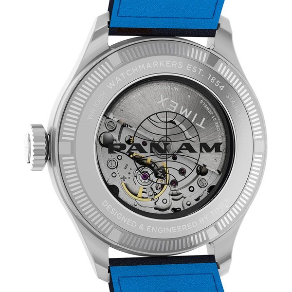 Timex x Pan Am Waterbury Automatic caseback
