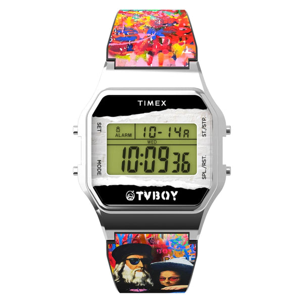 Timex x TVBOY T80 Digital Watch TW2Y46800