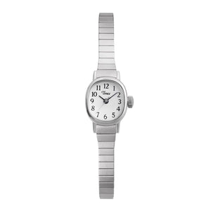 Timex Cavatina Mini 17mm Silver Watch TW2Y47300