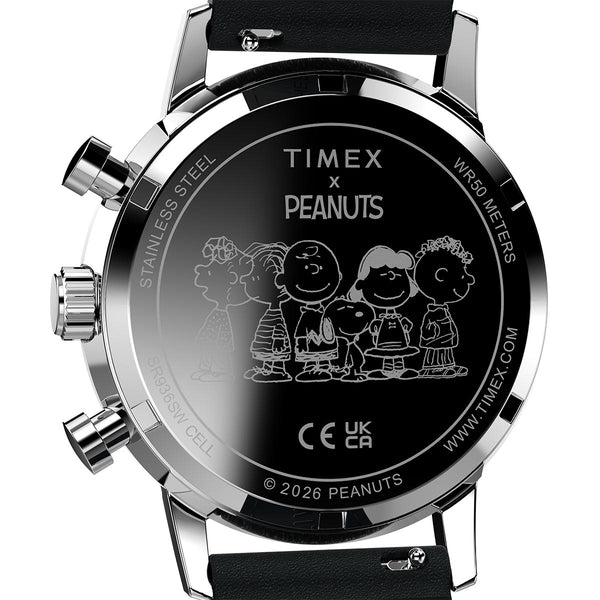 Timex Marlin x Snoopy Joe Cool Chronograph Watch Caseback