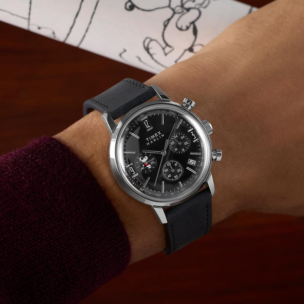 Timex Marlin x Snoopy Joe Cool Chronograph Watch TW2Y48500