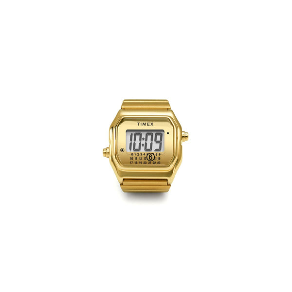 Timex x MM6 Maison Margiela Gold Ring Watch M/L TW2Y50200