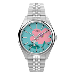 Timex x Legacy Peanuts Snoopy Flowers Watch TW2Y52600