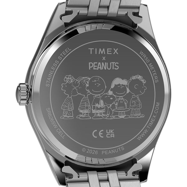 Timex x Legacy Peanuts Snoopy Flowers Watch Caseback