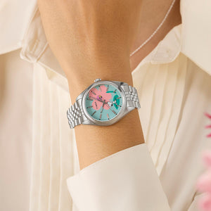 Timex x Legacy Peanuts Snoopy Flowers Watch TW2Y52600
