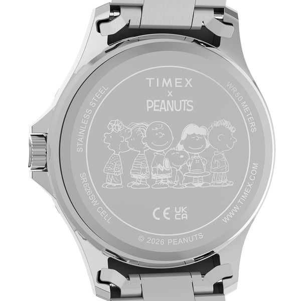 Timex Navi x Peanuts Snoopy Soccer Watch Caseback