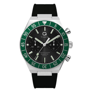 Q Timex Continental Chronograph Watch TW2Y56100