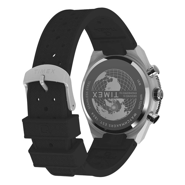 Q Timex Continental Chronograph Back