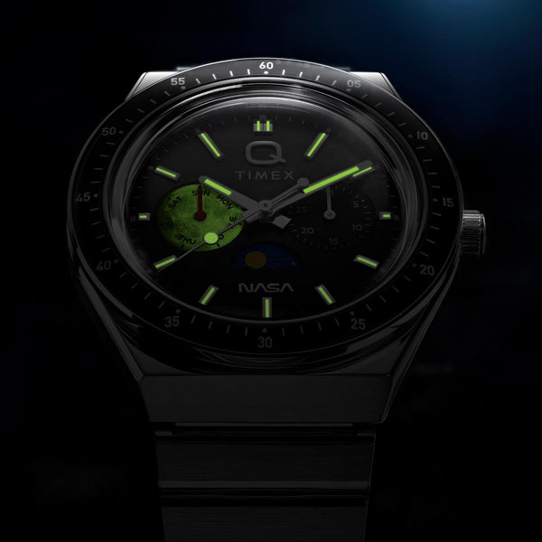 Q Timex x NASA 40mm Watch TW2Y56700