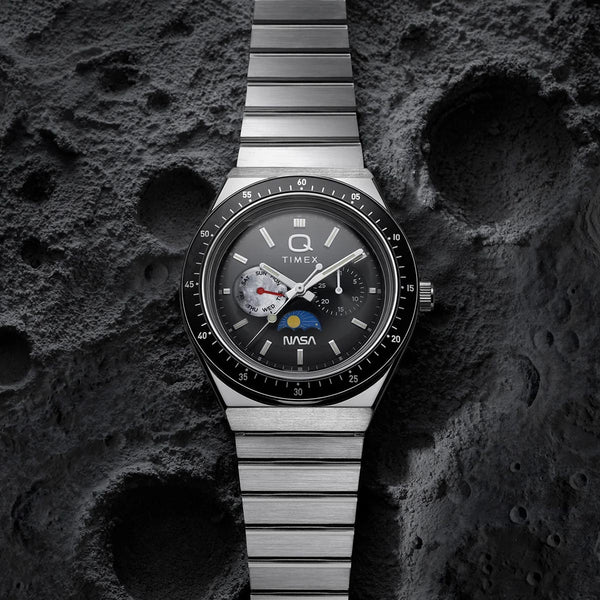 Q Timex x NASA 40mm Watch TW2Y56700