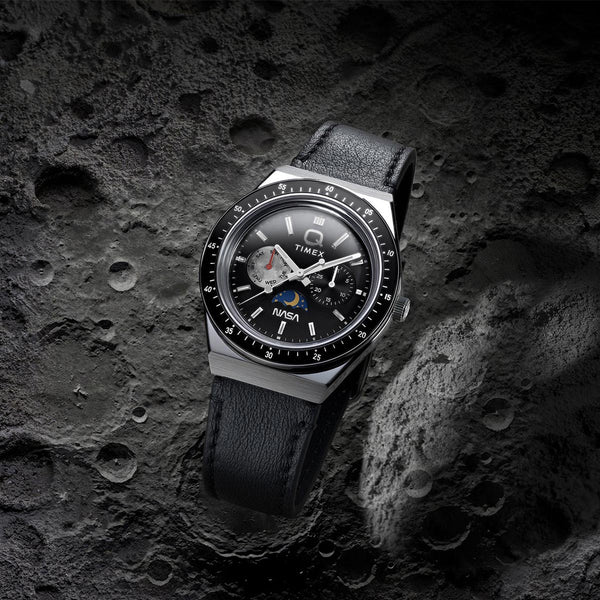 Q Timex x NASA 40mm Watch TW2Y56800