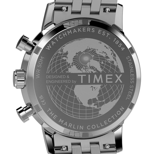 Timex Marlin Chronograph Watch Caseback