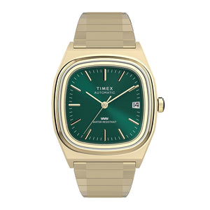 Timex 1983 E Line Automatic Gold Watch TW2Y67700