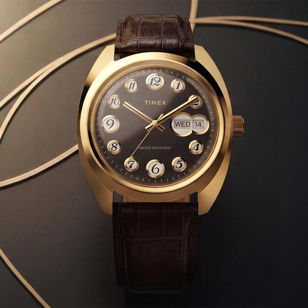 Timex 1976 Rotary Phone Dial Reissue Watch TW2Y82100