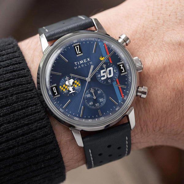 Peanuts Snoopy x Timex Marlin Chronograph Watch TW2Y85300