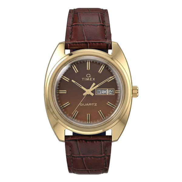Timex 1978 Day Date Fume Reissue Watch TW2Y87200