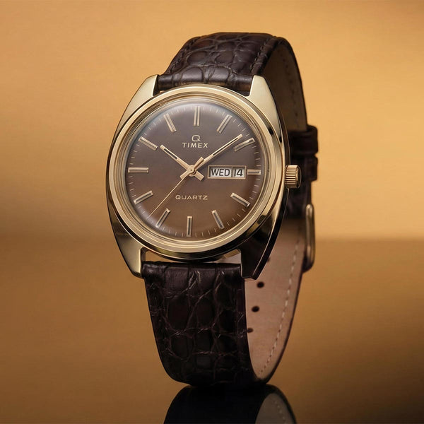 Timex 1978 Day Date Fume Reissue Watch TW2Y87200