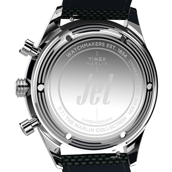 Timex Marlin Jet Chronograph Watch Case  Back