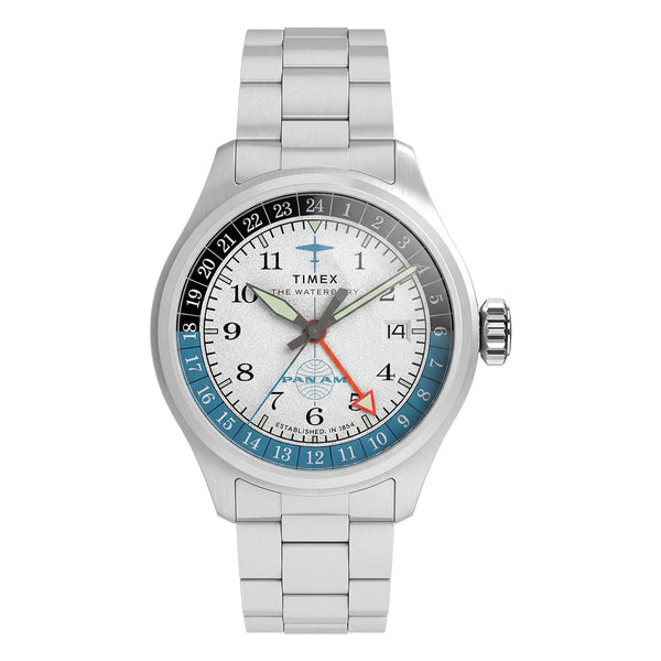 Pan Am x Timex Waterbury GMT Watch TW2Y94600