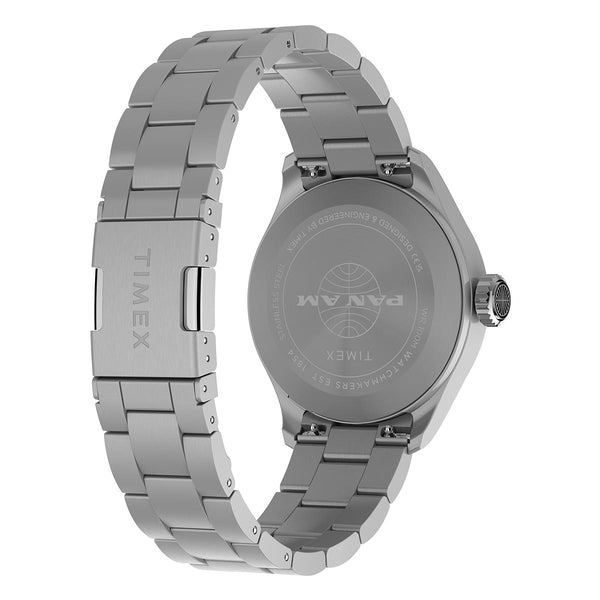 Pan Am x Timex Waterbury GMT Watch Caseback